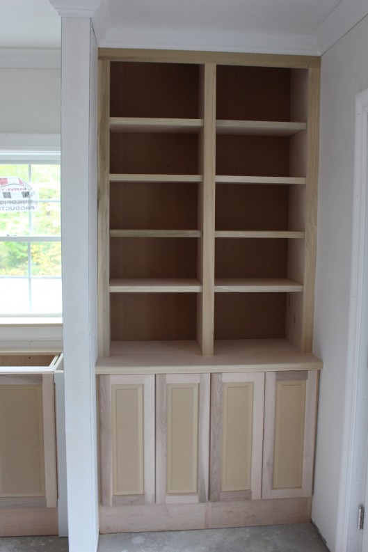 Image of Built In Bookcase
