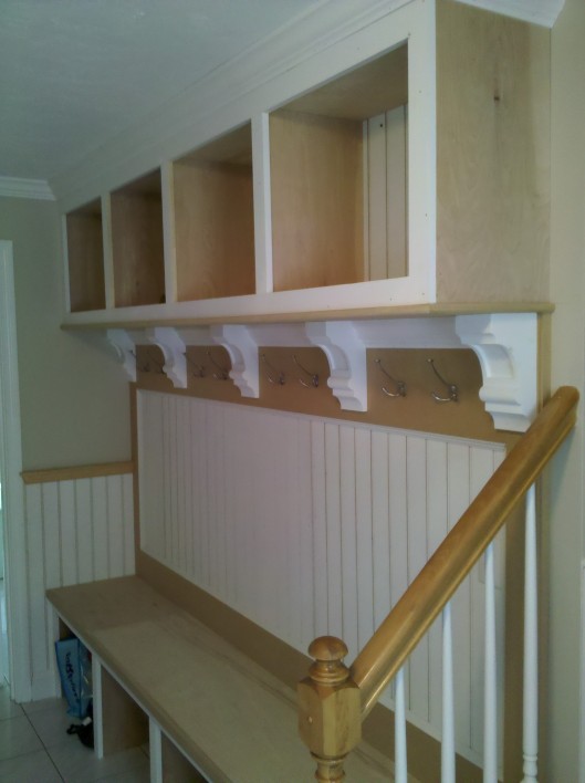 Image of Mudroom Bench & Cubbies