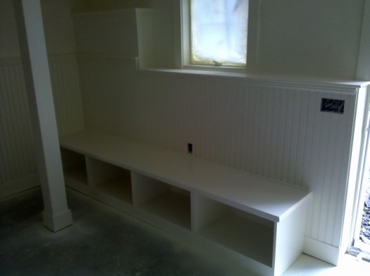 Image of Bench Seat Cubbies