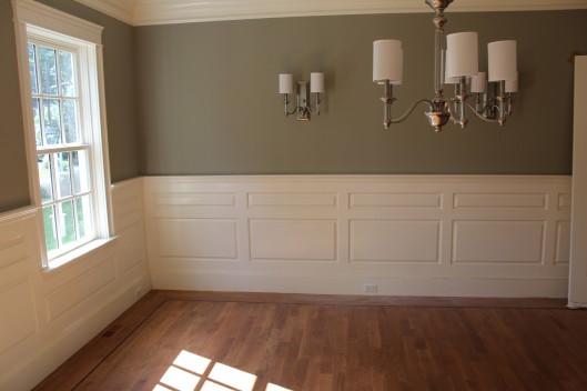 Image of Dining Room Wainscoting
